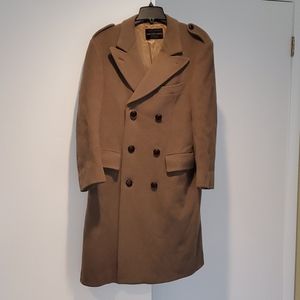 Saks Fifth Avenue 100% wool trench coat